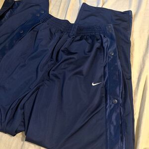 Vintage Nike hoop tearaway warm up basketball pants. XL